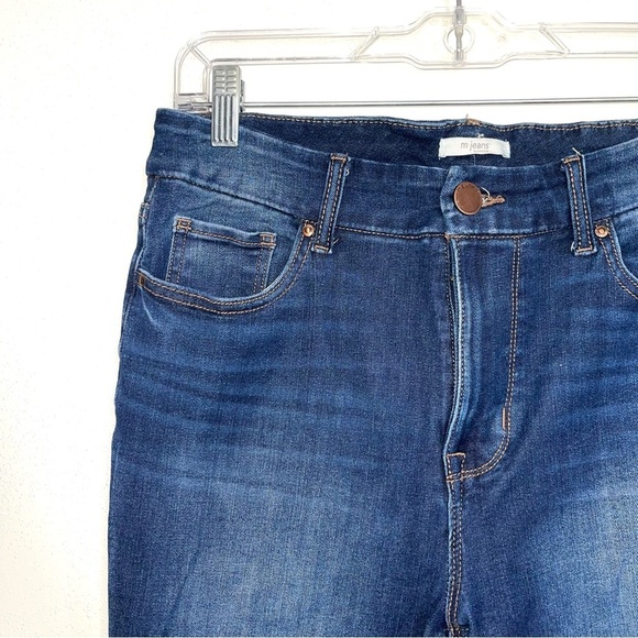 Maurices Limitless Dark Wash High Rise Super Skinny Jeans Medium Short Women’s - Picture 3 of 14